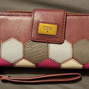 Fossil Honeycomb Wallet